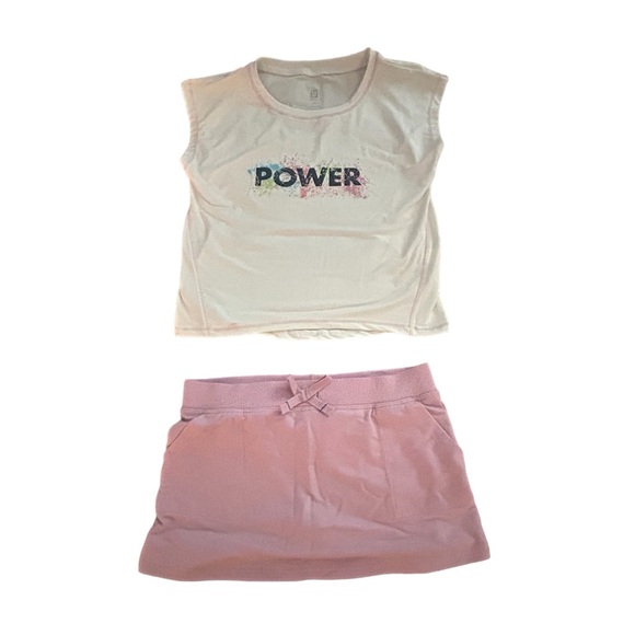 Power girls 2-pc set purple short and top set $26 - Picture 1 of 4
